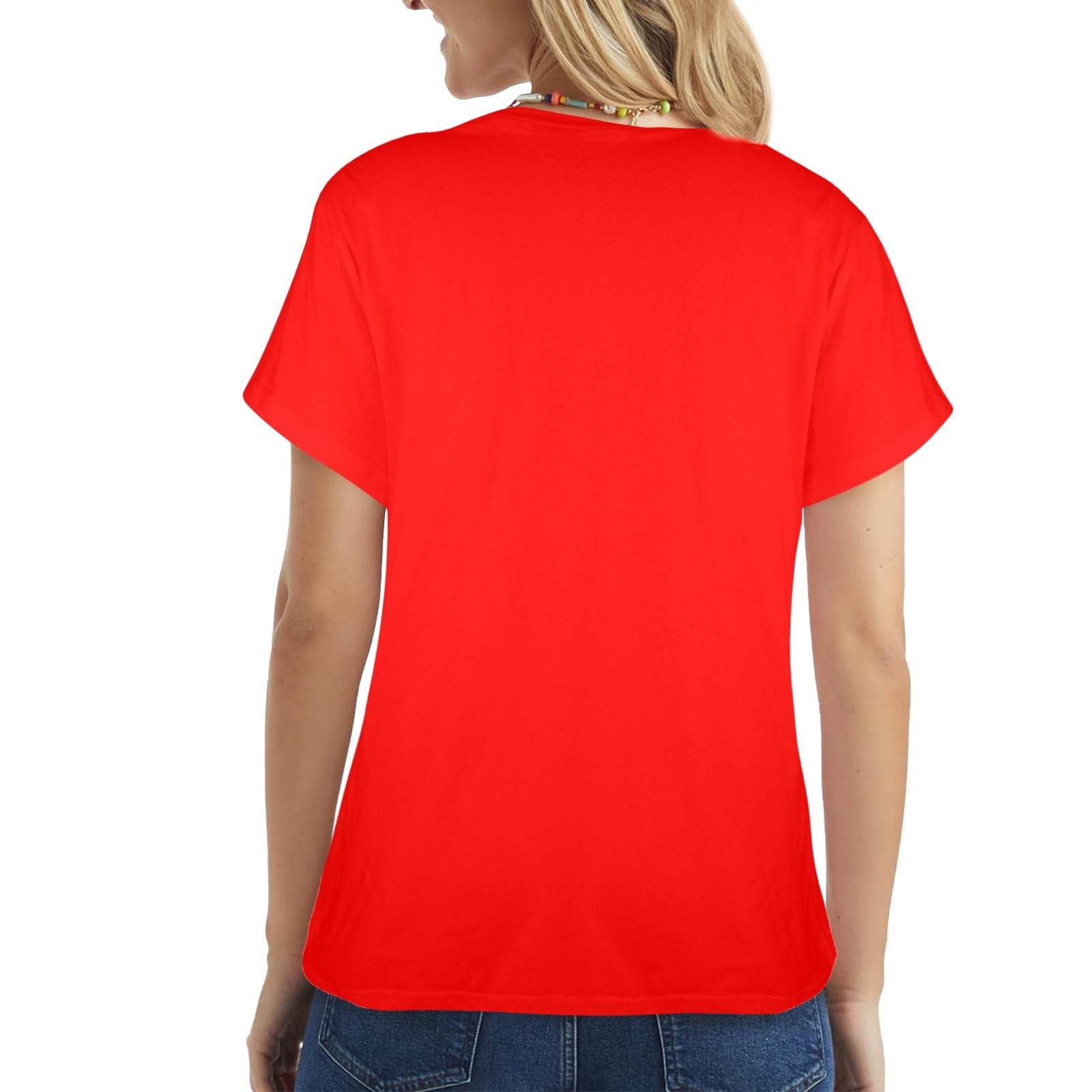 New Women's T-Shirt in USA Size Front Print （Made in USA，Ships to USA Only） - Estalios