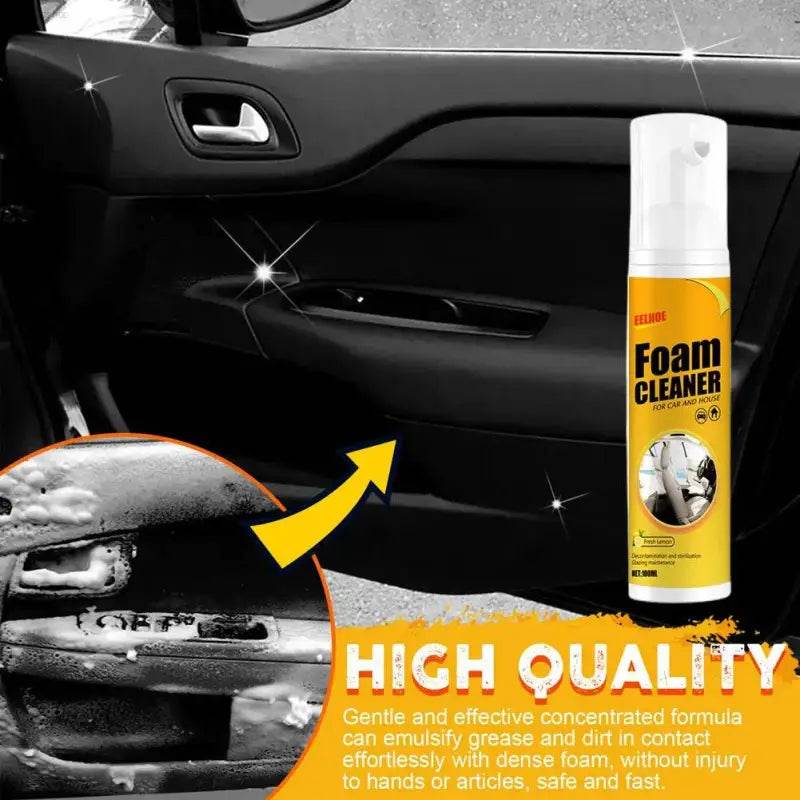 Car foam cleaner.