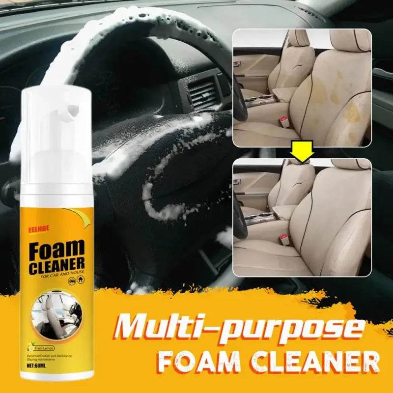 Multi-purpose foam cleaner.