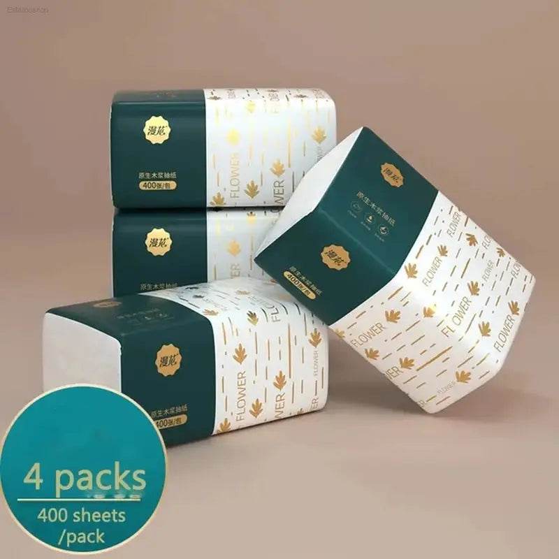 30 Boxes of Paper Towels Full Box Affordable Household Toilet Paper Household Napkins Paper Towels Toilet Paper - Estalios