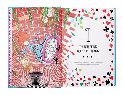 Alice's Adventures in Wonderland Minalima Edition Hardcover Book - Estalios