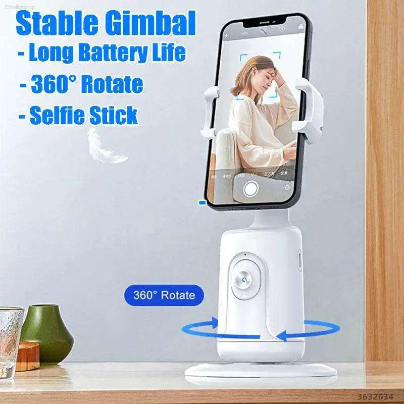 360 Rotation Gimbal Stabilizer with Selfie Tripod for TikTok - Estalios