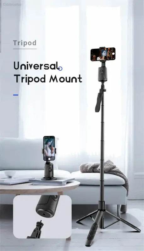 360 Rotation Gimbal Stabilizer with Selfie Tripod for TikTok - Estalios