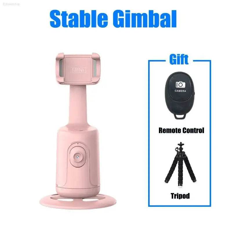 360 Rotation Gimbal Stabilizer with Selfie Tripod for TikTok - Estalios