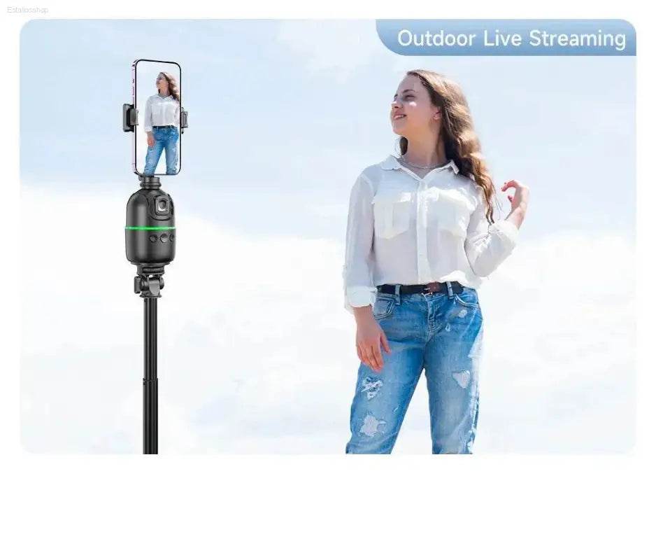 360° Smart Auto Face Tracking Gimbal Stabilizer Tripod - Estalios