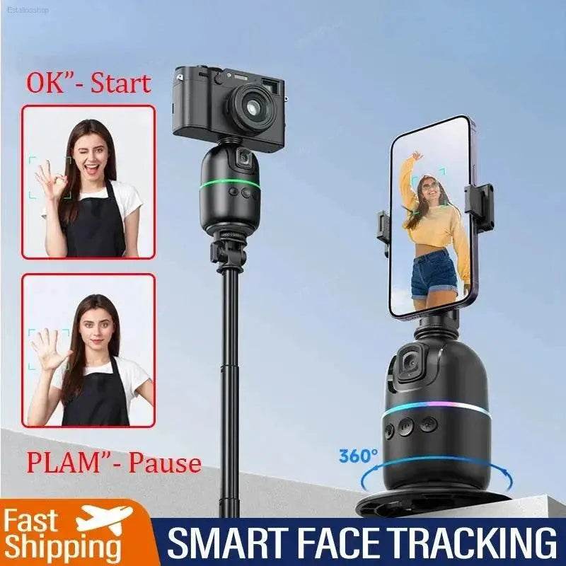 360° Smart Auto Face Tracking Gimbal Stabilizer Tripod - Estalios