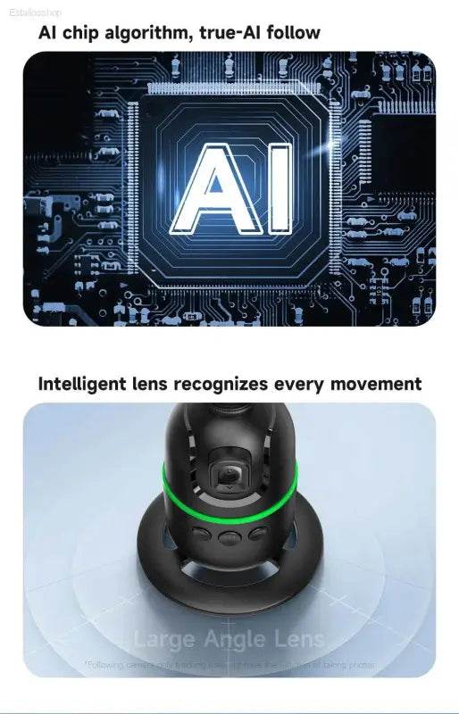 360° Smart Auto Face Tracking Gimbal Stabilizer Tripod - Estalios