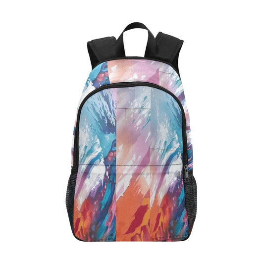 Durable Fabric Backpack with Side Mesh Pockets (1659) - Estalios