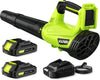 New-Cordless Leaf Blower – 2-Speed Electric Blower with 2 Batteries & Charger, Lightweight for Yard, Patio & Dust Cleaning