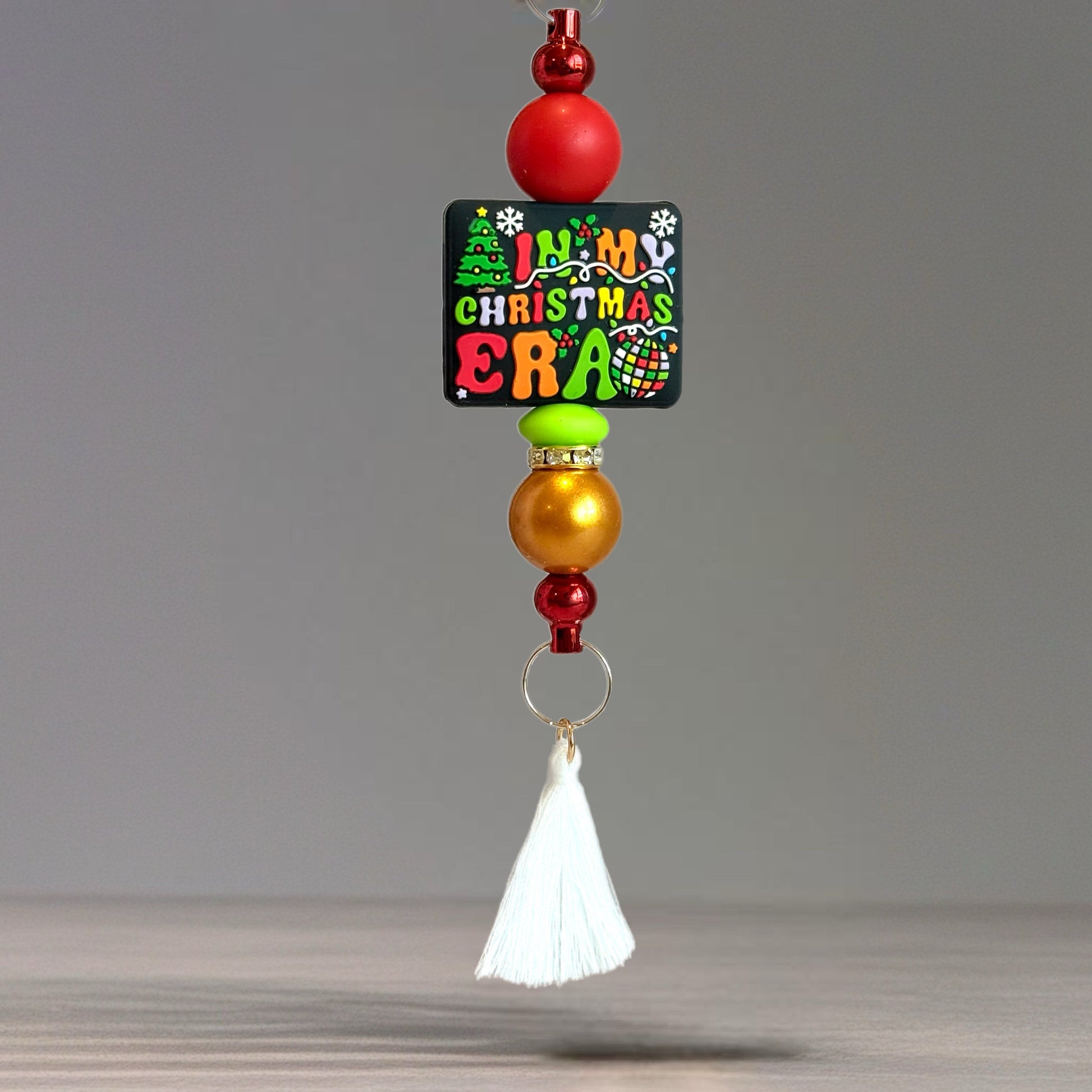 In My Christmas Era Bar Charm - Tumbler Handle Charm