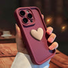 3D Love Suitable for Apple 15 Phone Protective Case Skin friendly Matte iPhone 14 ProMax Lens All Inclusive 16 - Estalios