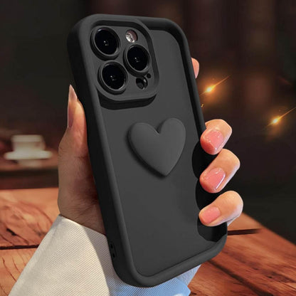 3D Love Suitable for Apple 15 Phone Protective Case Skin friendly Matte iPhone 14 ProMax Lens All Inclusive 16 - Estalios