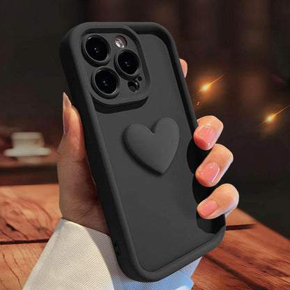 3D Love Suitable for Apple 15 Phone Protective Case Skin friendly Matte iPhone 14 ProMax Lens All Inclusive 16 - Estalios