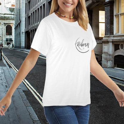New Women's T-Shirt in USA Size Front Print （Made in USA，Ships to USA Only） - Estalios