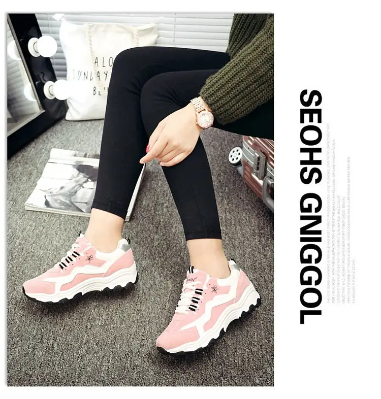 Spring New Low-top Platform Casual Sneaker Women