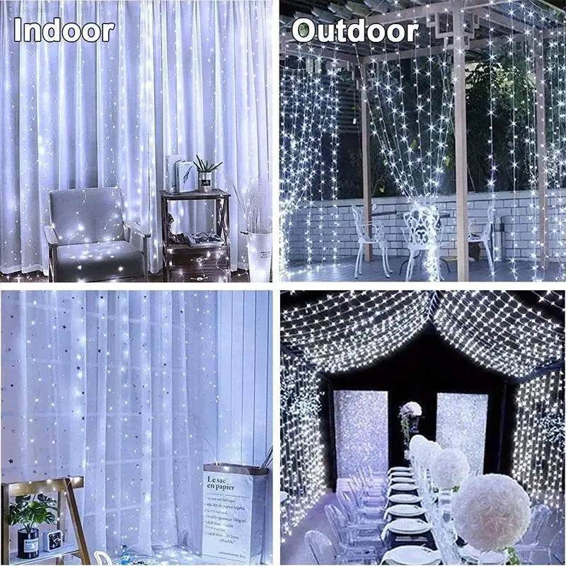 3M LED String Fairy Lights USB Holiday Curtain Lamp - Estalios