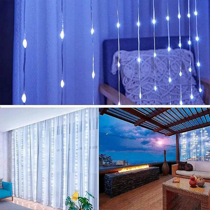3M LED String Fairy Lights USB Holiday Curtain Lamp - Estalios