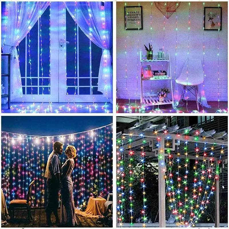 3M LED String Fairy Lights USB Holiday Curtain Lamp - Estalios
