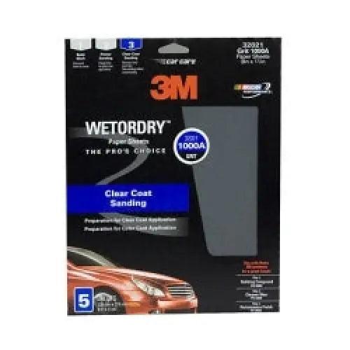 3M Paper Sheets Wetordry 9"x11" P600 for Perfect Finishes.