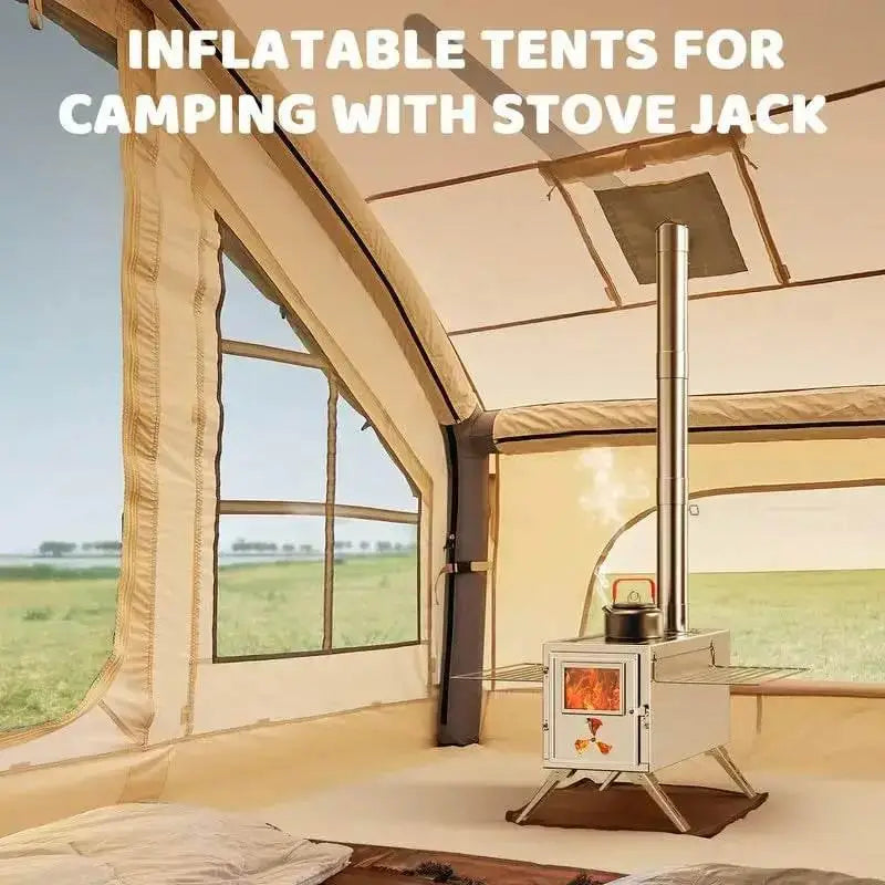 4-6 People Inflatable Tent Easy Set-Up for Camping