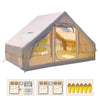 4-6 People Inflatable Tent Easy Set-Up for Camping - Estalios