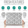 4 AC Furnace Air Filter Replacement - FC100A1011 MERV 11 - Estalios