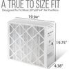 4 AC Furnace Air Filter Replacement - FC100A1011 MERV 11 - Estalios