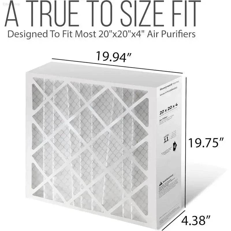 4 AC Furnace Air Filter Replacement - FC100A1011 MERV 11 - Estalios