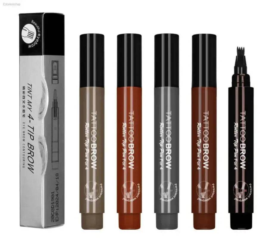 4-in-1 Beard and Moustache Filler Pen for Perfect Grooming - Estalios