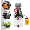 4-Quart Hydraulic Pump for Dump Trailer and Car Lifting - Estalios