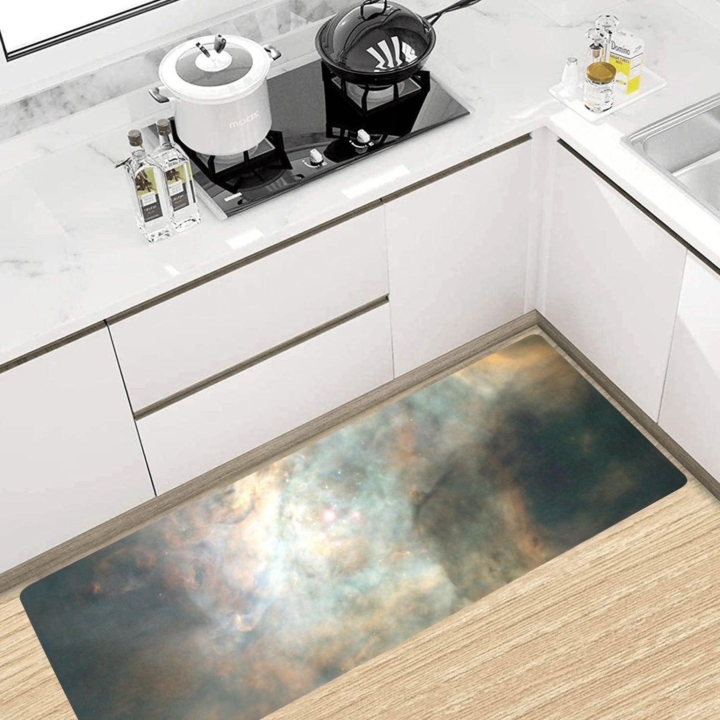Kitchen Mat 48"x17" Made In Queen Anti-Skid Design