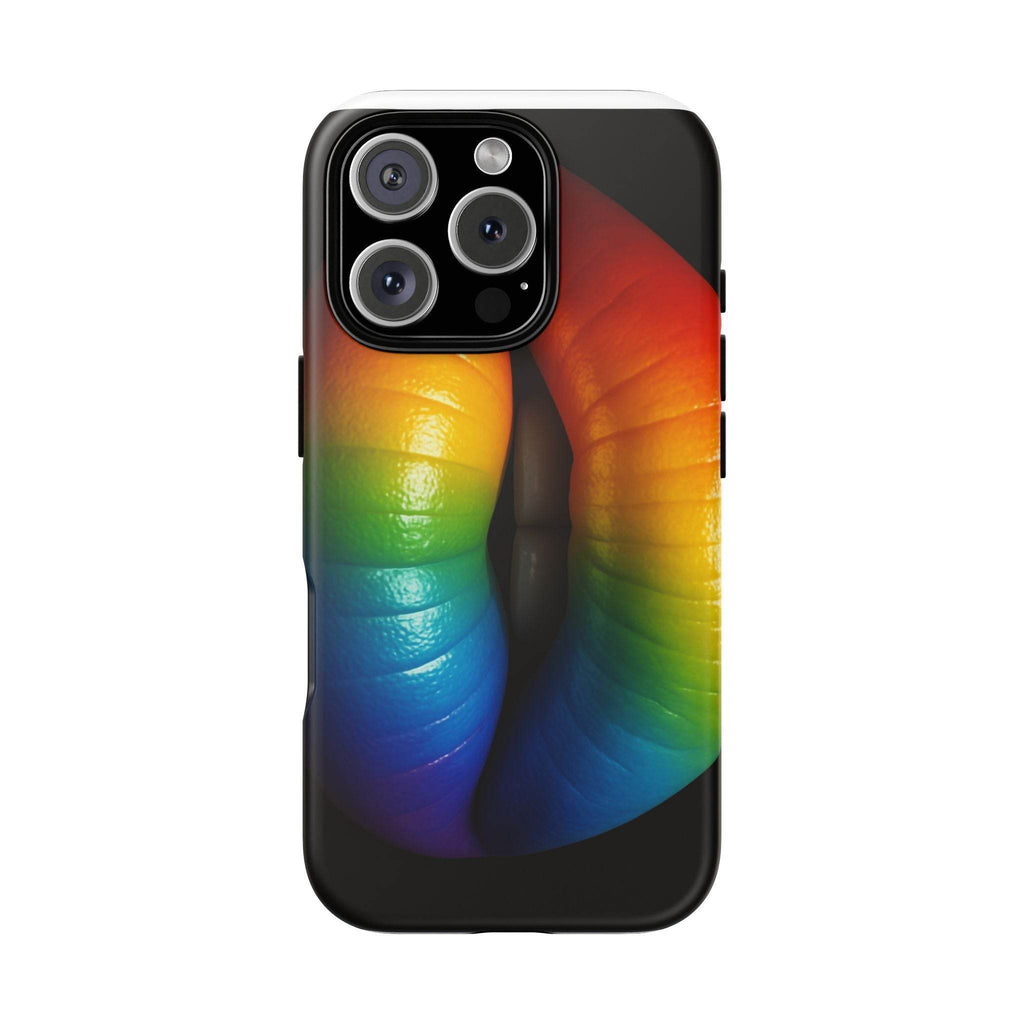 Rainbow Lips Phone Case - Tough Cover for LGBTQ+ Pride - Estalios