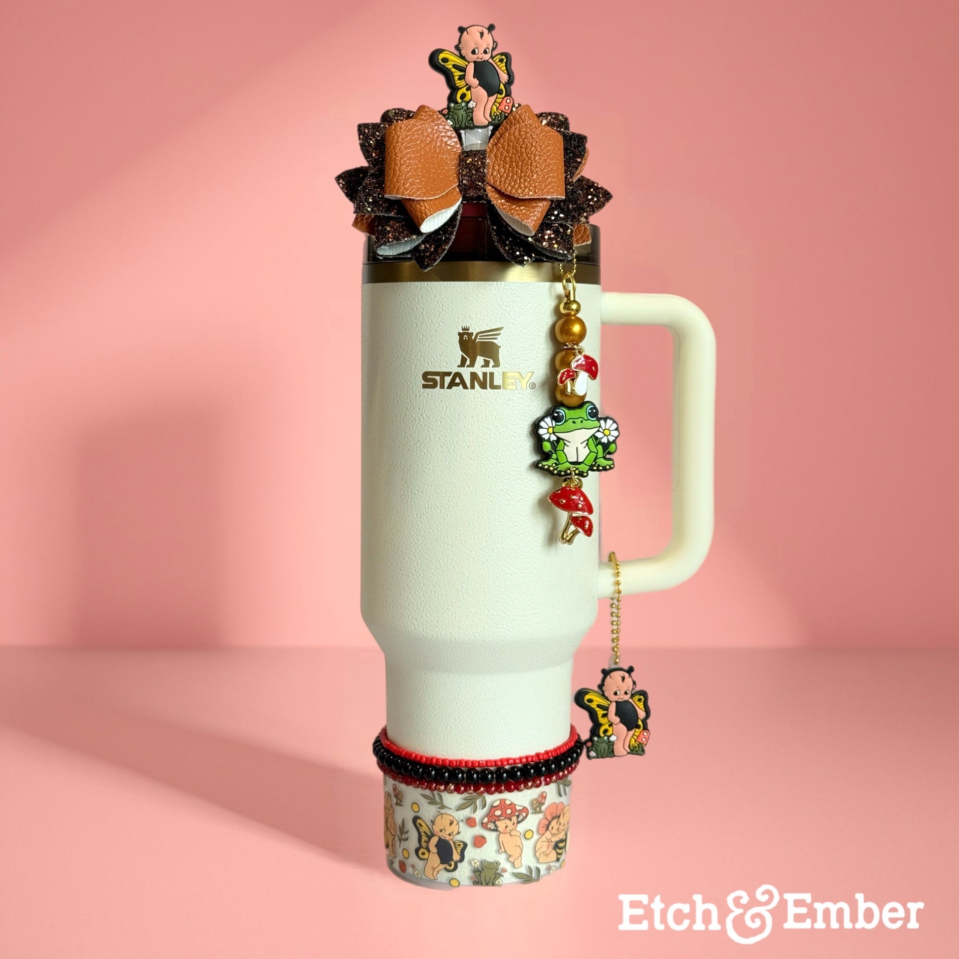 Cottagecore Kewpie Tumbler Boot -Fall fits 20-40oz