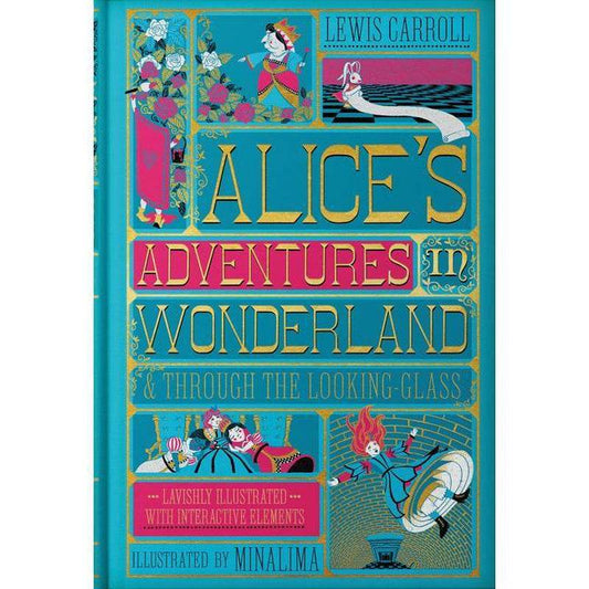 Alice's Adventures in Wonderland Minalima Edition Hardcover Book - Estalios