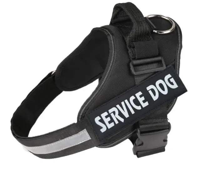 Personalized Dog Harness NO PULL Reflective Breathable Adjustable Pet Harness Vest For Small Large Dog Custom Patch Pet