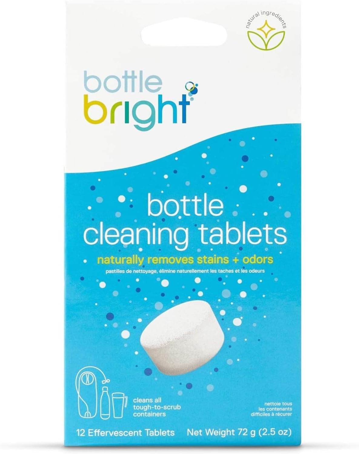 Clean Stainless Steel Tumblers - Easy Safe Cleaning Tablets - Estalios