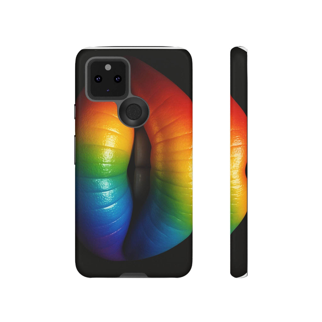 Rainbow Lips Phone Case - Tough Cover for LGBTQ+ Pride - Estalios
