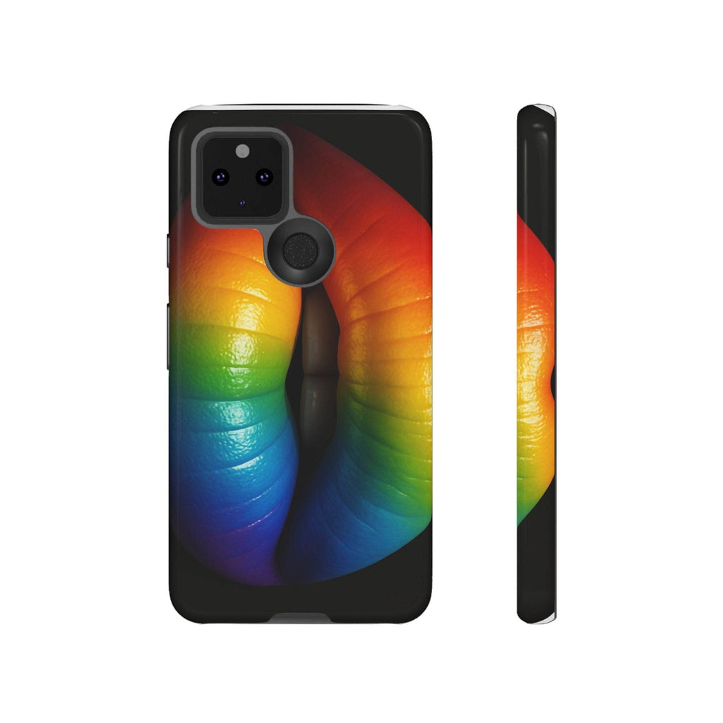 Rainbow Lips Phone Case - Tough Cover for LGBTQ+ Pride - Estalios