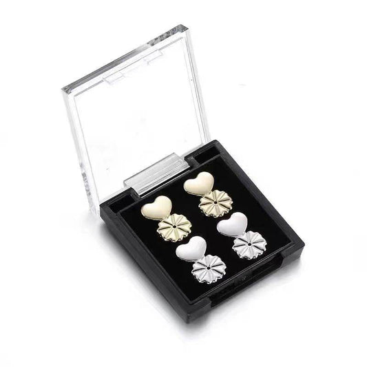 Adjustable 925 Sterling Silver Earring Backs for Heavy Earrings - Estalios