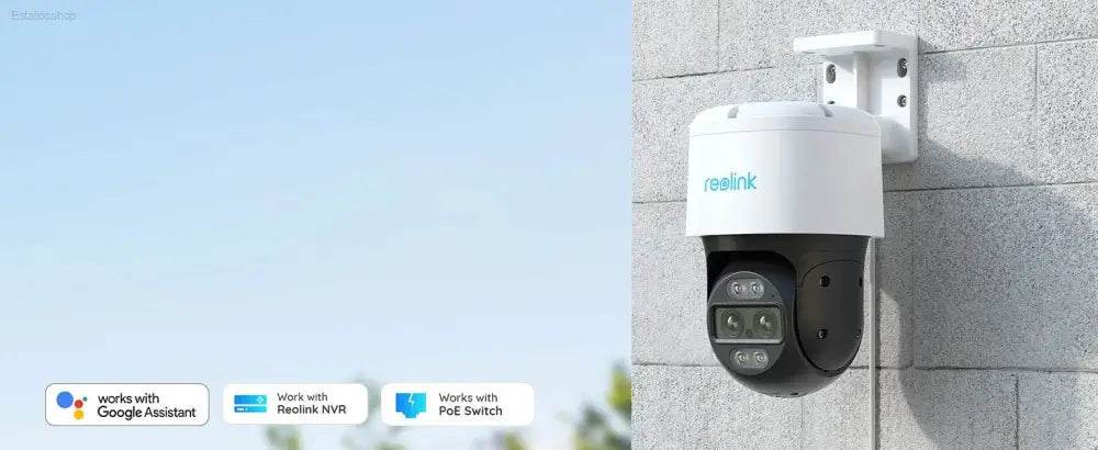 4K Dual Lens PTZ Security Camera with Auto Tracking - Estalios