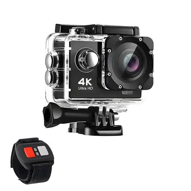 Epic 4K Action Cam with Remote for Waterproof Adventures - Estalios