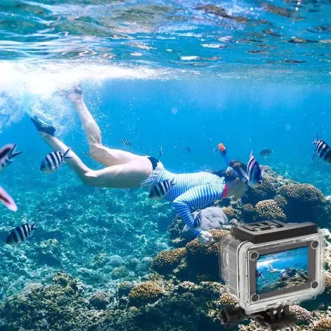 Epic 4K Action Cam with Remote for Waterproof Adventures - Estalios
