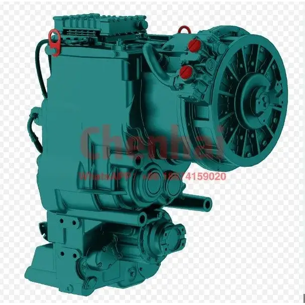 Teal 4WG260 Gearbox and Transmission Box with red accents in product subtotal display