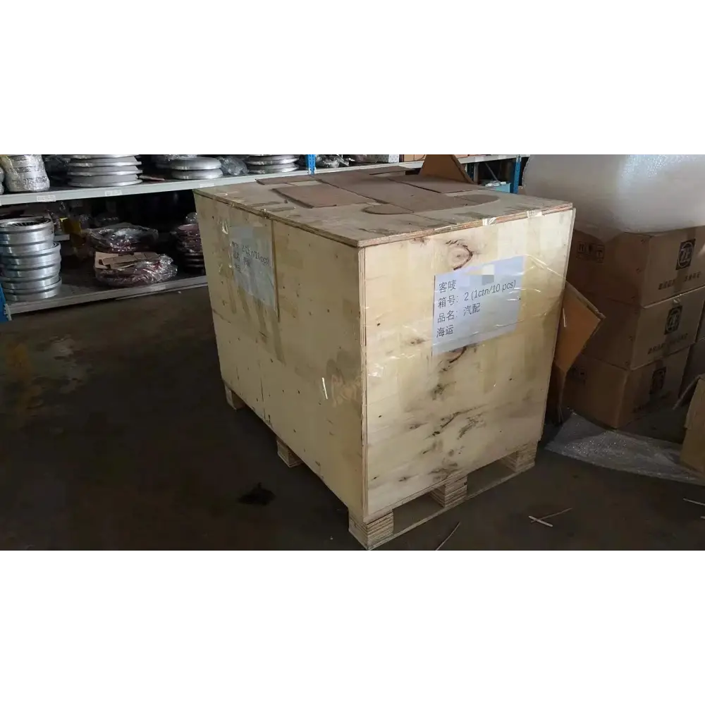 Wooden shipping crate on pallet for 4WG260 Gearbox and Transmission Box product subtotal