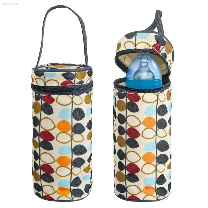 5 Piece Baby Diaper Bag Set with Insulated Pockets - Estalios