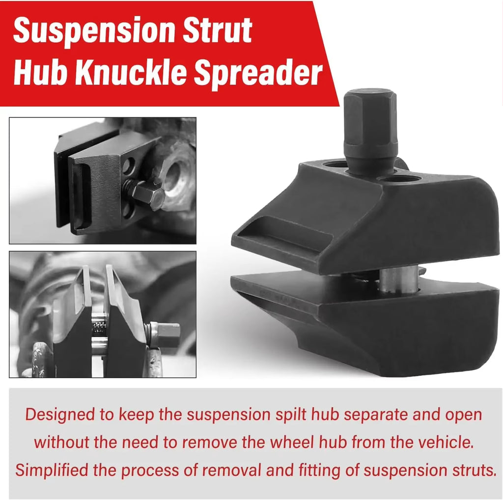 Professional Car Suspension Split Hub & Steering Knuckle Spreader - Hydraulic Strut Separator Tool for Shock Absorber Removal
