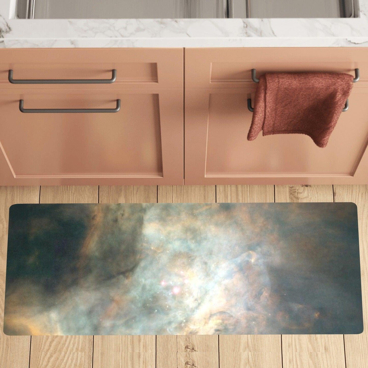 Kitchen Mat 48"x17" Made In Queen Anti-Skid Design