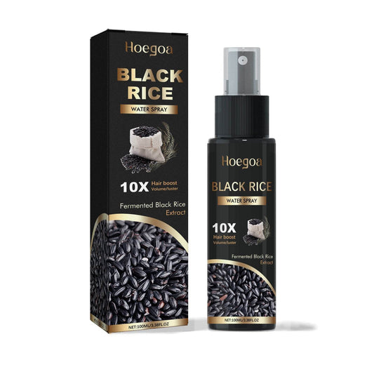 Black Rice Water Spray for Deep Nourishing Hair Care - Estalios