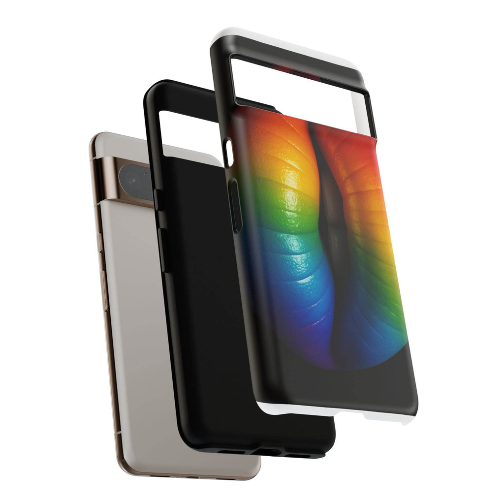 Rainbow Lips Phone Case - Tough Cover for LGBTQ+ Pride - Estalios