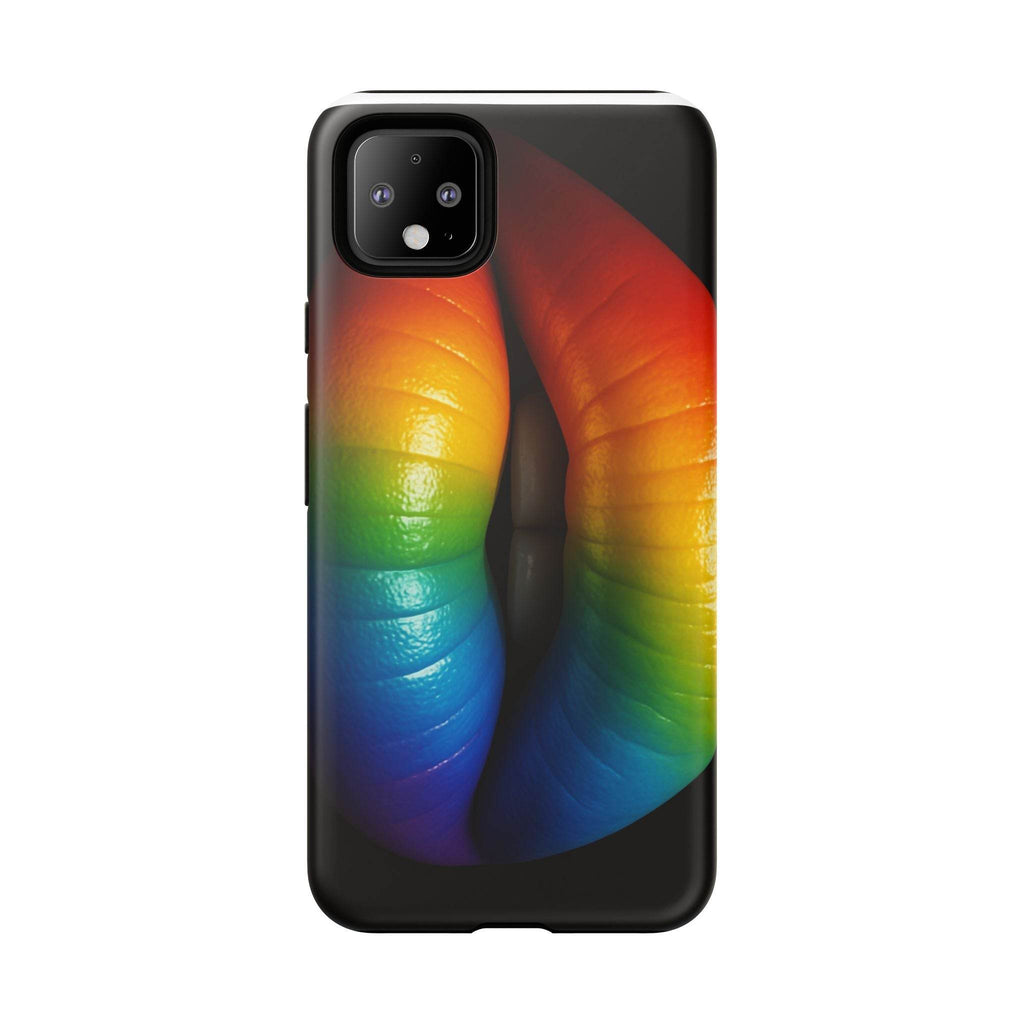 Rainbow Lips Phone Case - Tough Cover for LGBTQ+ Pride - Estalios